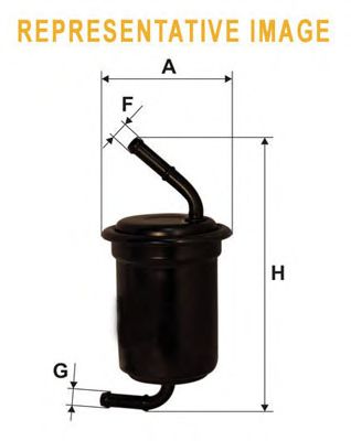 WIX FILTERS wf8090 -  Топливный фильтр